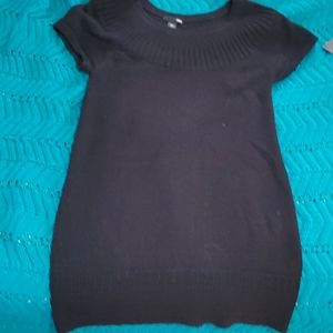 Black Wool Sweater Dress